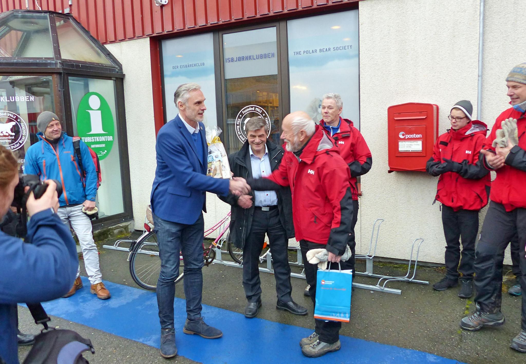 Visit - Today was a special day for Hammerfest and our local hero Adolf ...