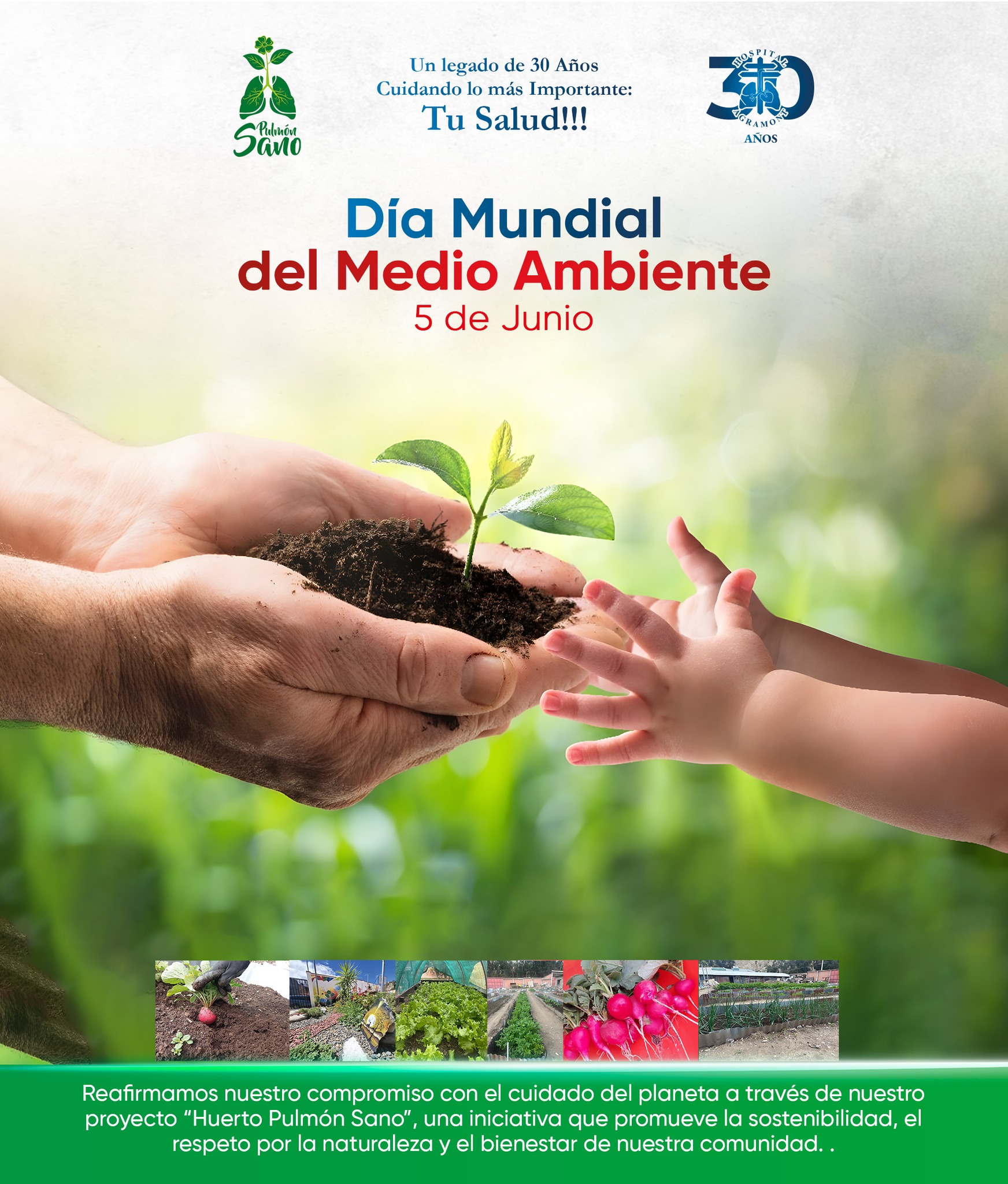 Hospital - 🌍 DIA MUNDIAL DEL MEDIO AMBIENTE - 5 DE JUNIO🌱 🫁 Hoy ...