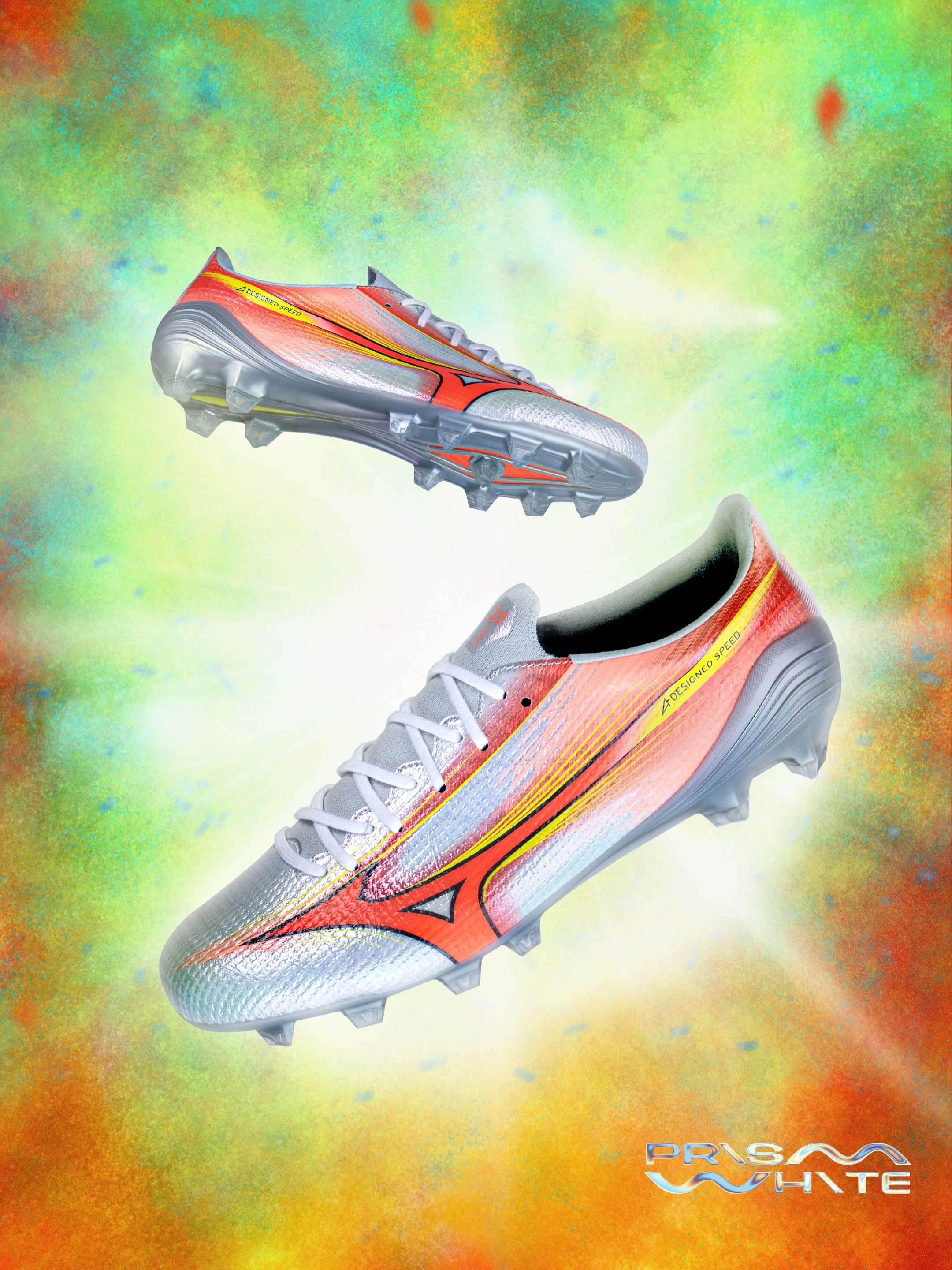 ?✨ Prism White Pack is here. MIZUNO ALPHA 3 JAPAN ⚡ World Cup 