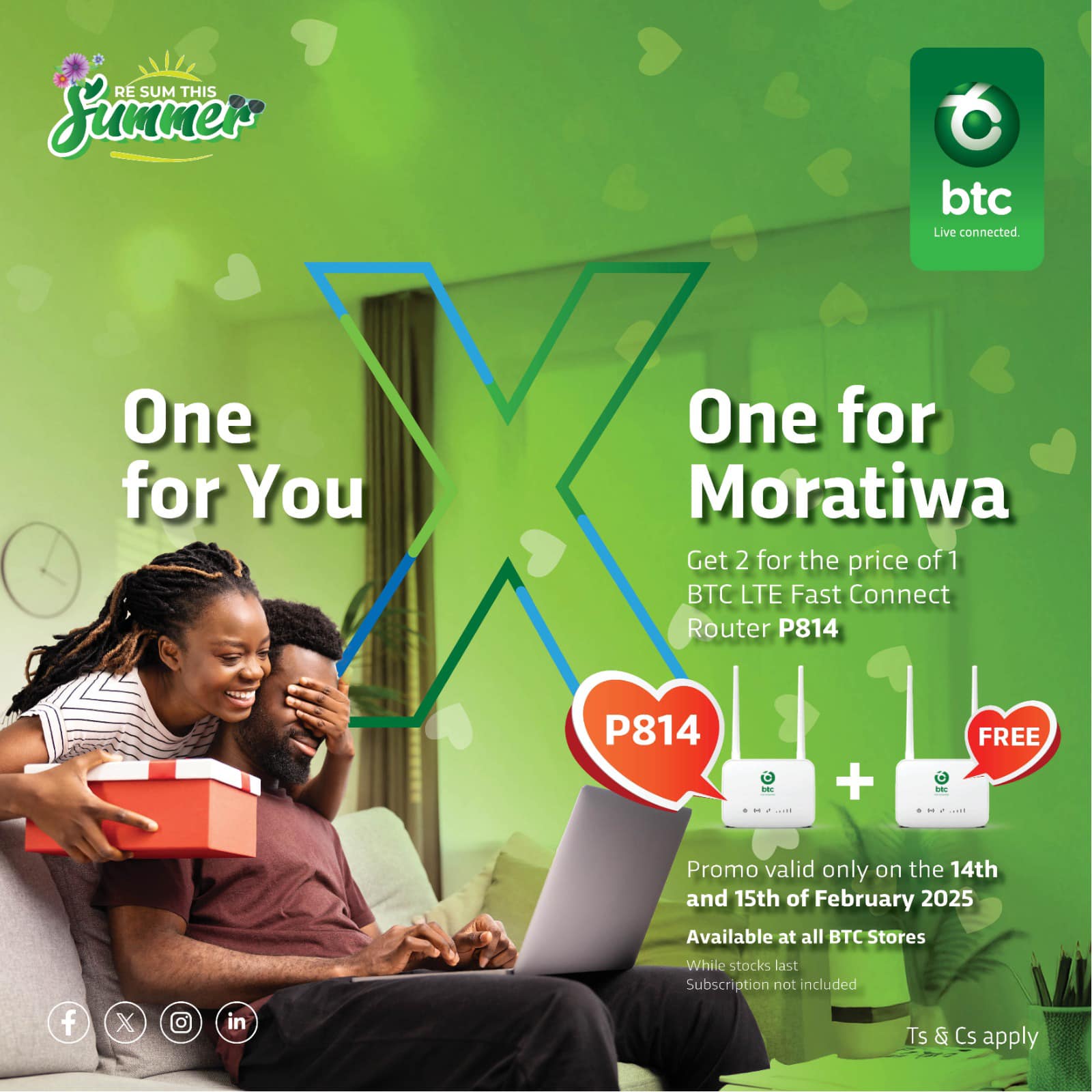 Wena X... - Botswana Telecommunications Corporation - BTC