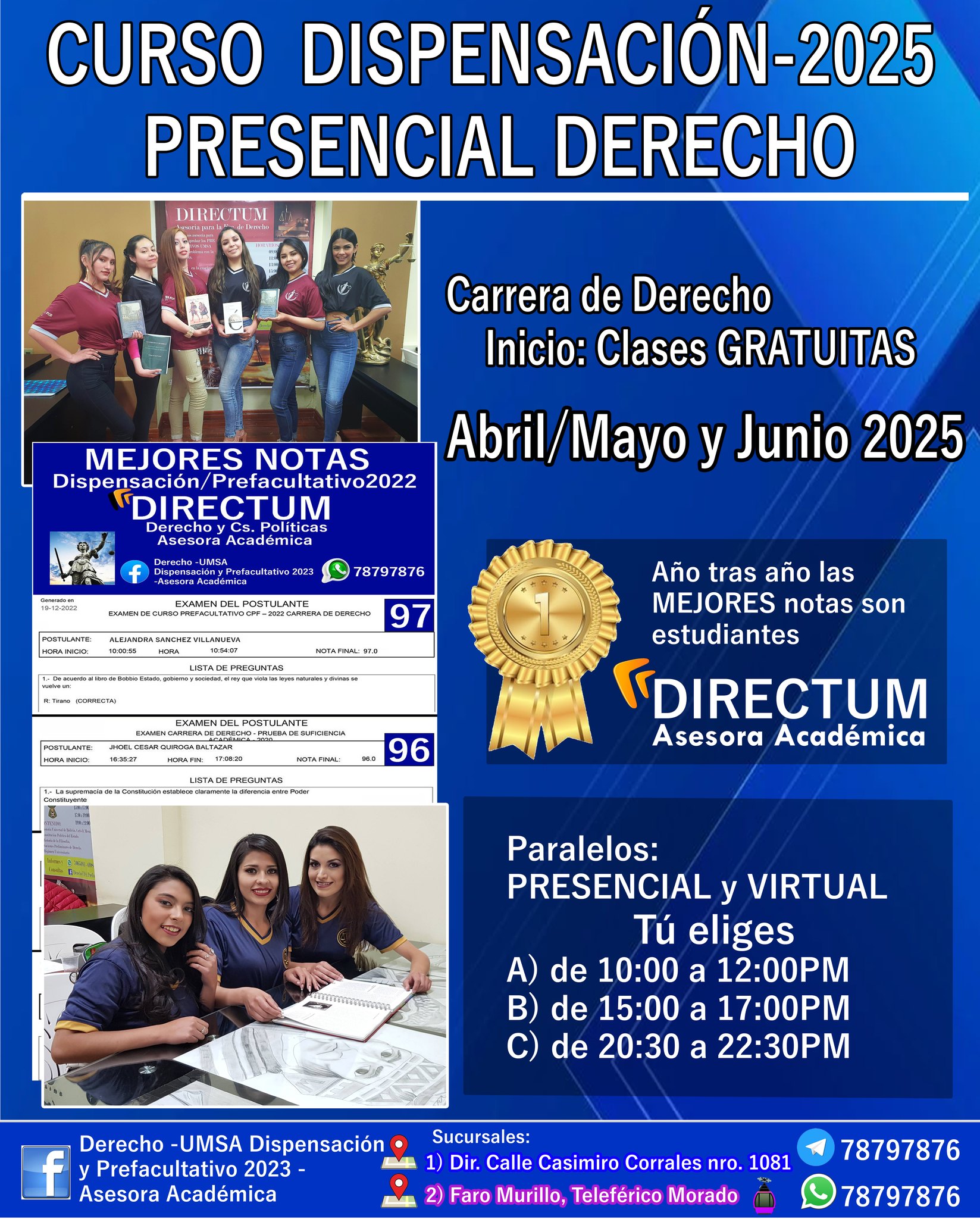 Carrera de Derecho UMSA added a... - Carrera de Derecho UMSA