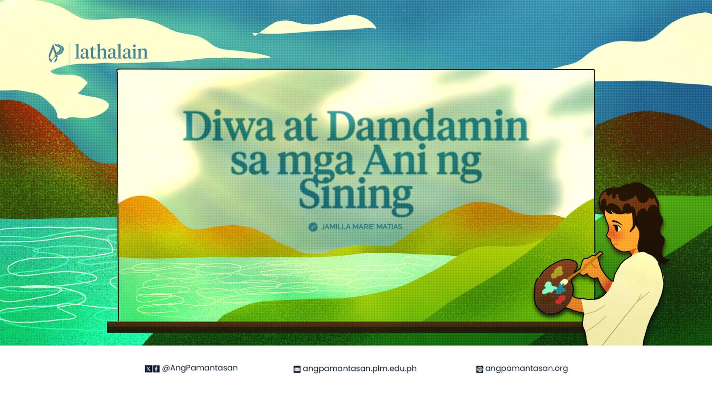Ang - LATHALAIN | Diwa at Damdamin sa mga Ani ng Sining Taong 1991 sa ...