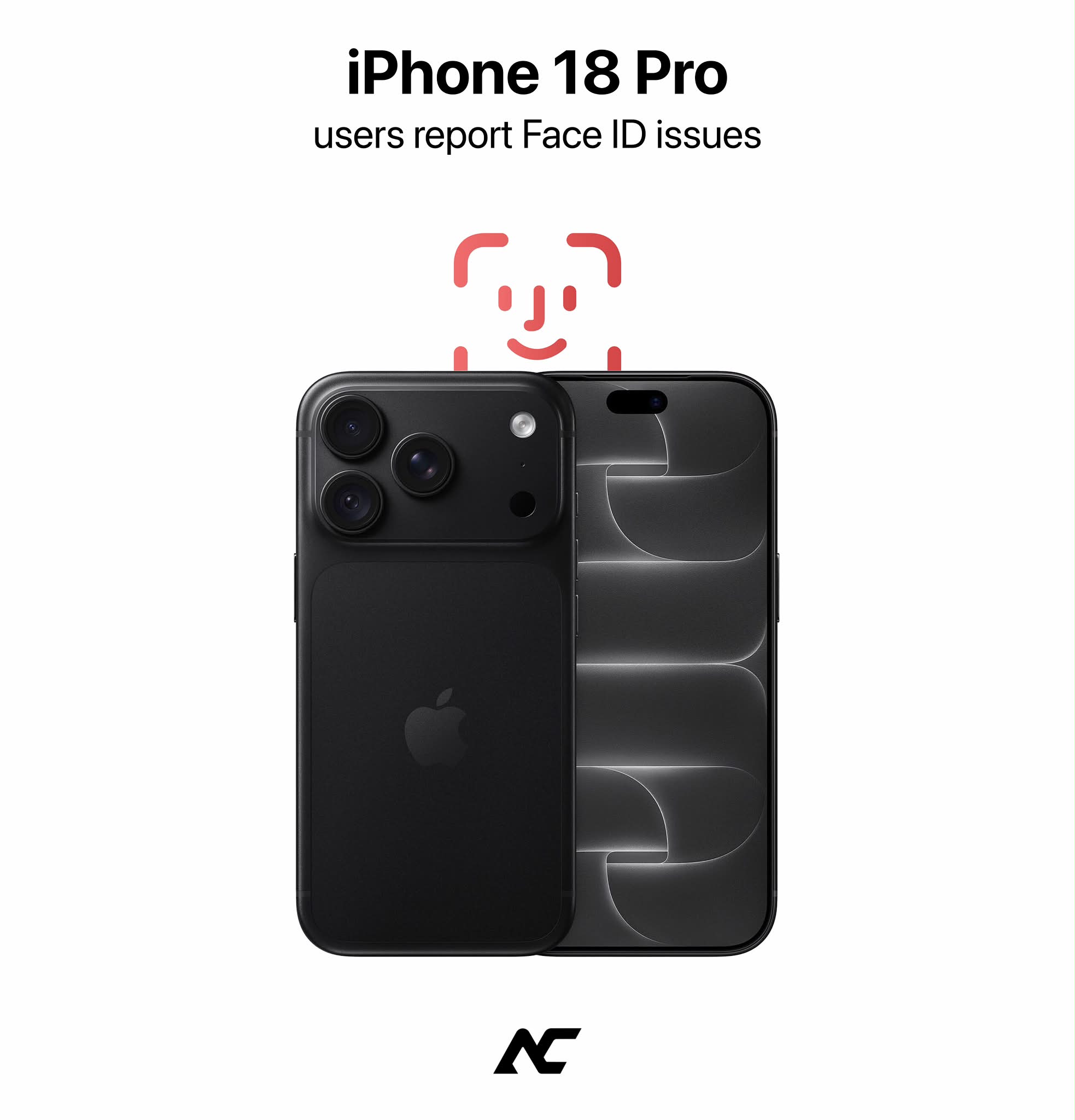 iPhone 18 Pro Face ID issues cause freezing and rebooting
