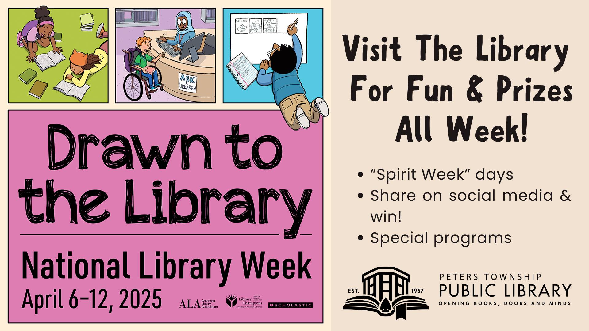 National Library Week... - Peters Township Public Library | Facebook