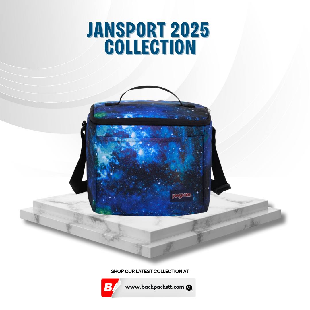 jansport backpack multi junk food Super Snack An exterior zip pocket makes it easy to pack utensils or napkins NWT JanSport Superbreak Student Backpack