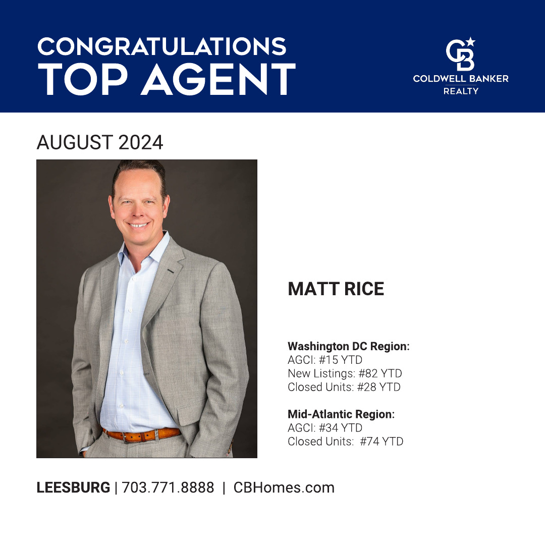 Coldwell - The Leesburg Office is proud to recognize the ...