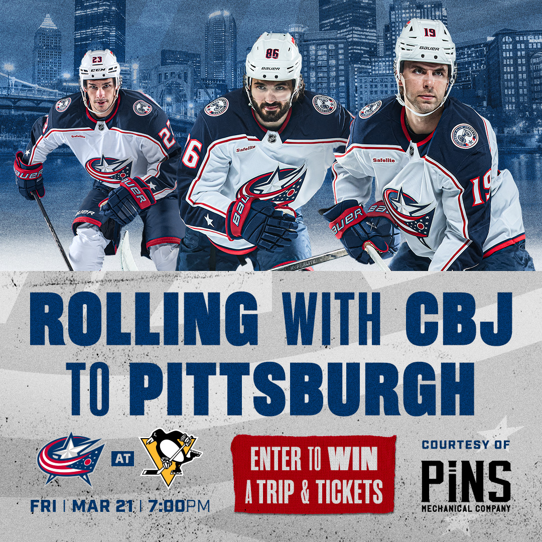 Columbus Blue Jackets - Ready to hit the road? Enter now for a chance ...