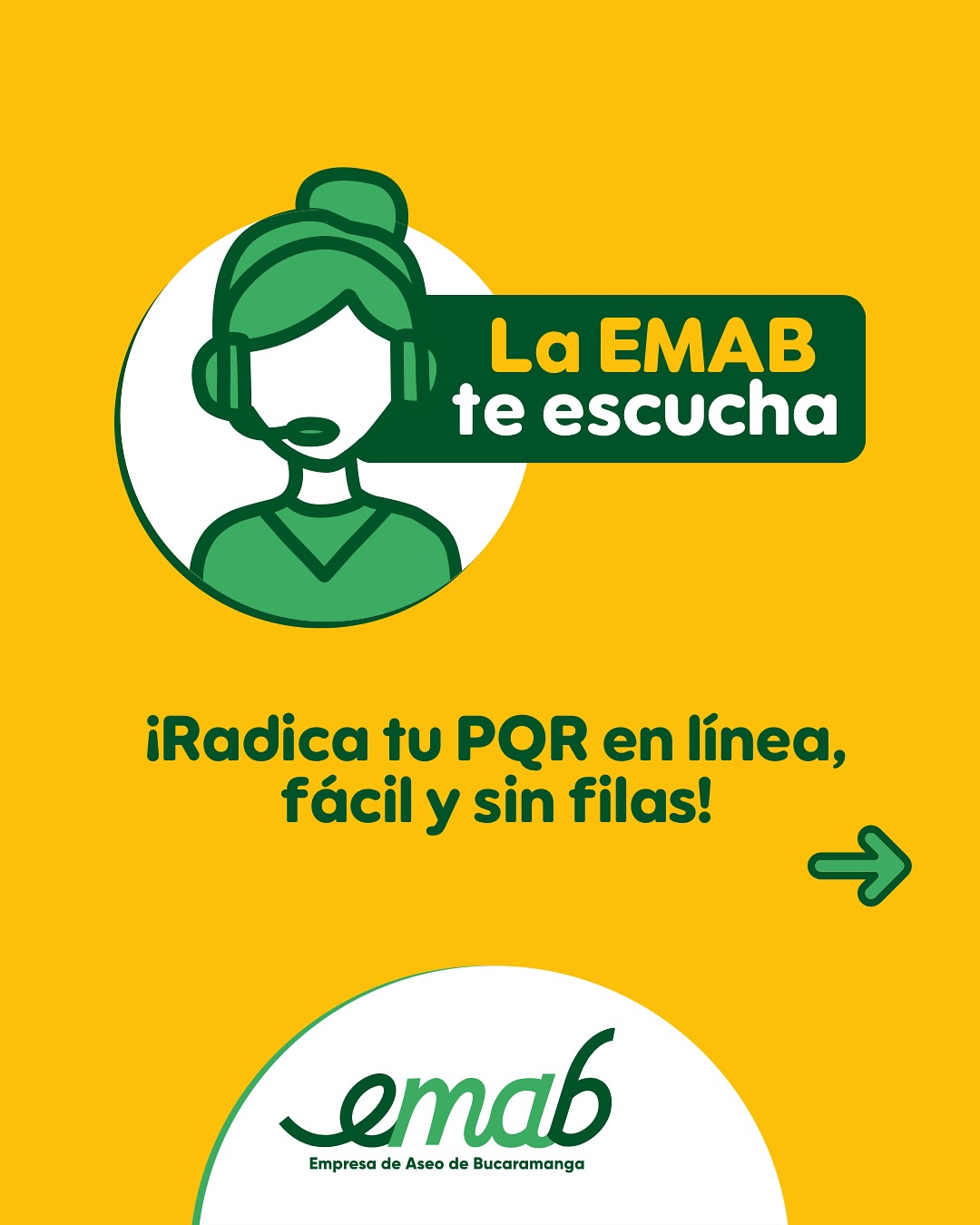 👩🏻‍💻🧑🏻‍💻 ¡La Emab te... - Empresa de Aseo de Bucaramanga EMAB | Facebook
