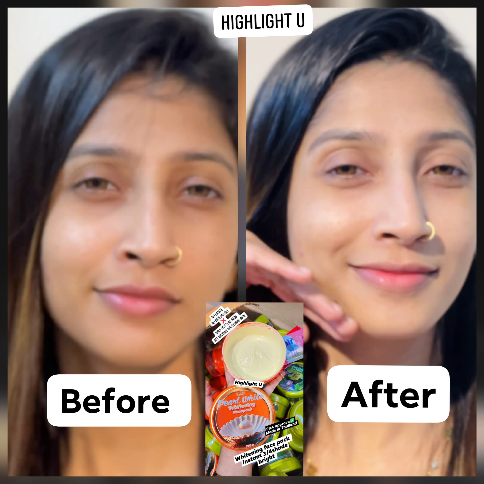 pearl white glutathione review pack er Instant result😍😍😍 Instant 2/3 shade Bright, glow & Fresh Glutathione Gsh C10h17n3o6s Molecule Size:10 x 8 ml BrandName:Panier des Sens