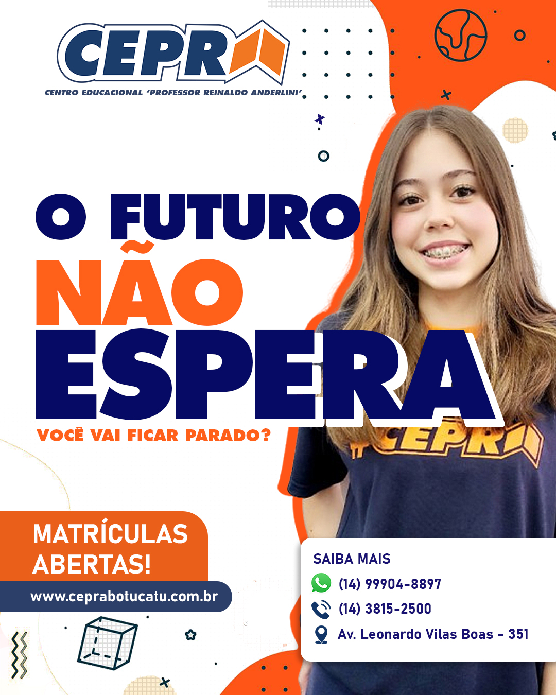 🎓... - Cepra - Centro Educacional Professor Reinaldo Anderlini