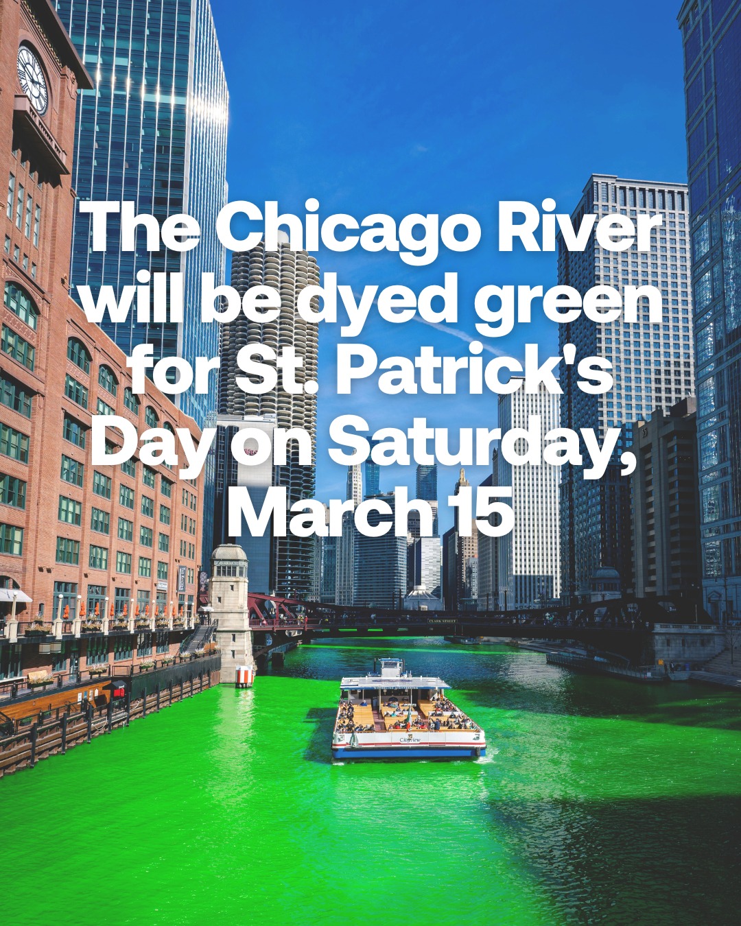 Viator - The Chicago River dyeing is one of Chicago's most iconic ...