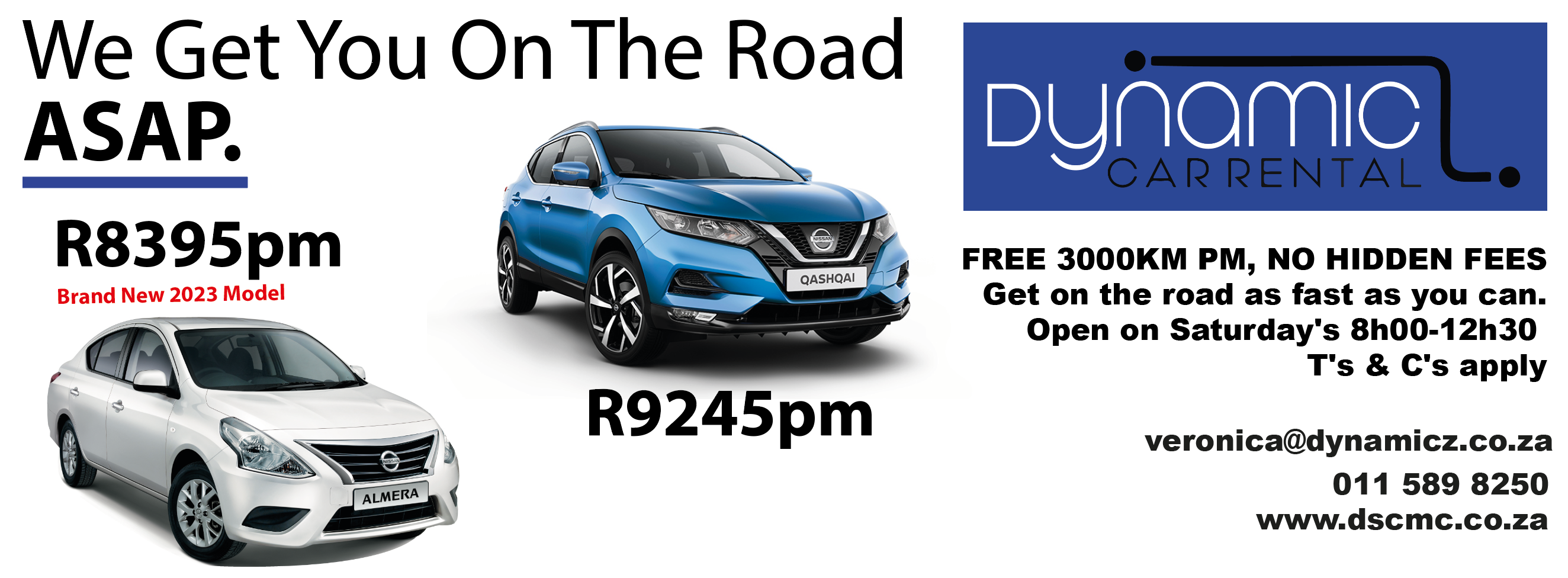 DSCMC Dynamic Car Rental | Midrand