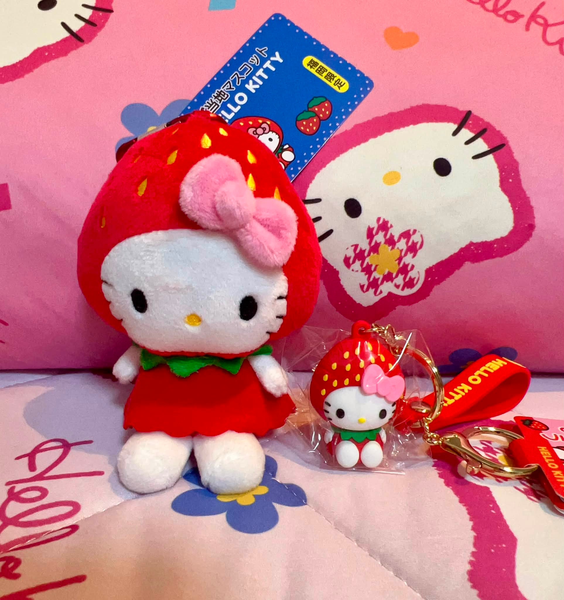 Hello Kitty Fukuoka🍓Strawberry Mascot 🍓