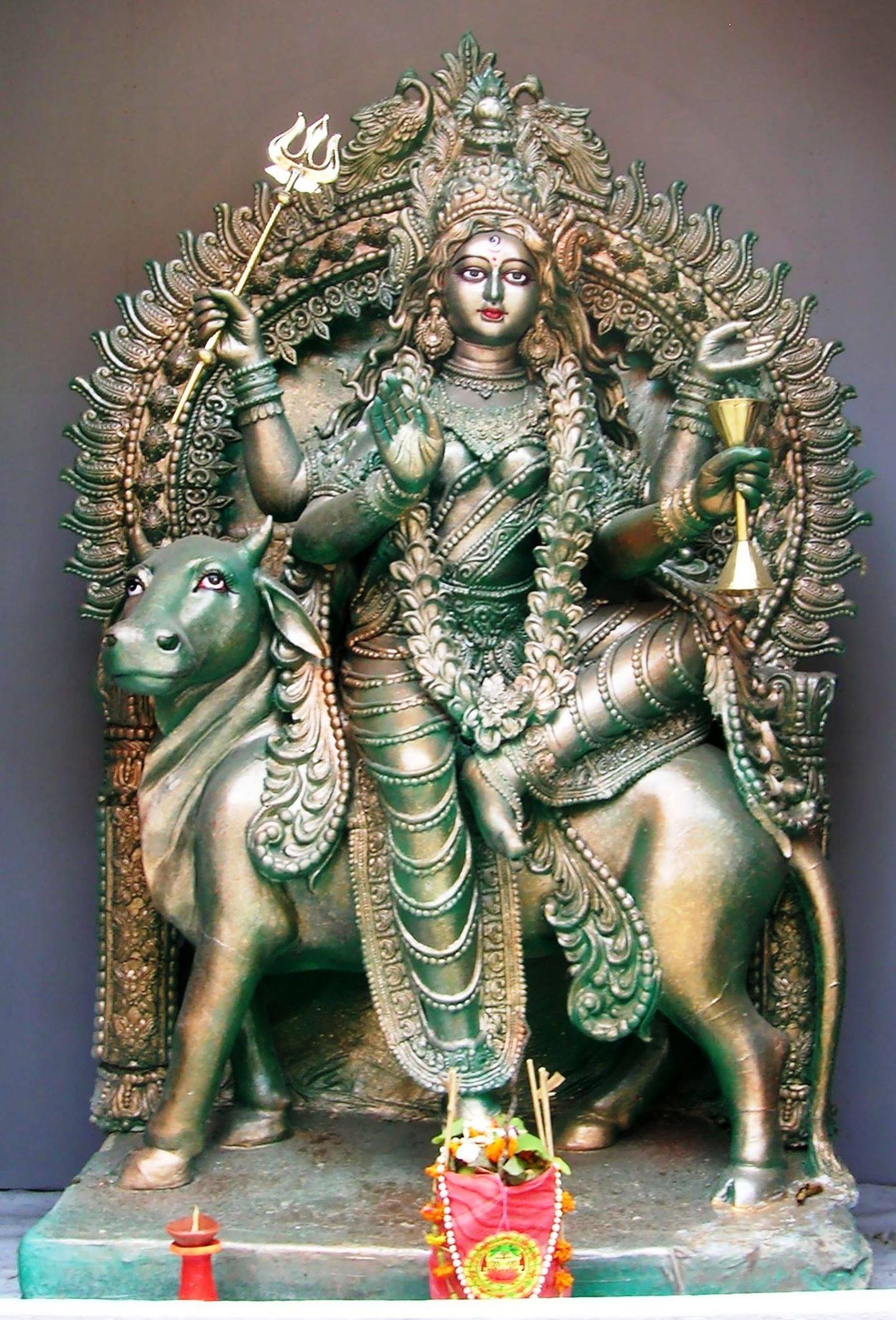 Temple - ** Eighth day of Navratri - Dedicated to Goddess Mahagauri ...