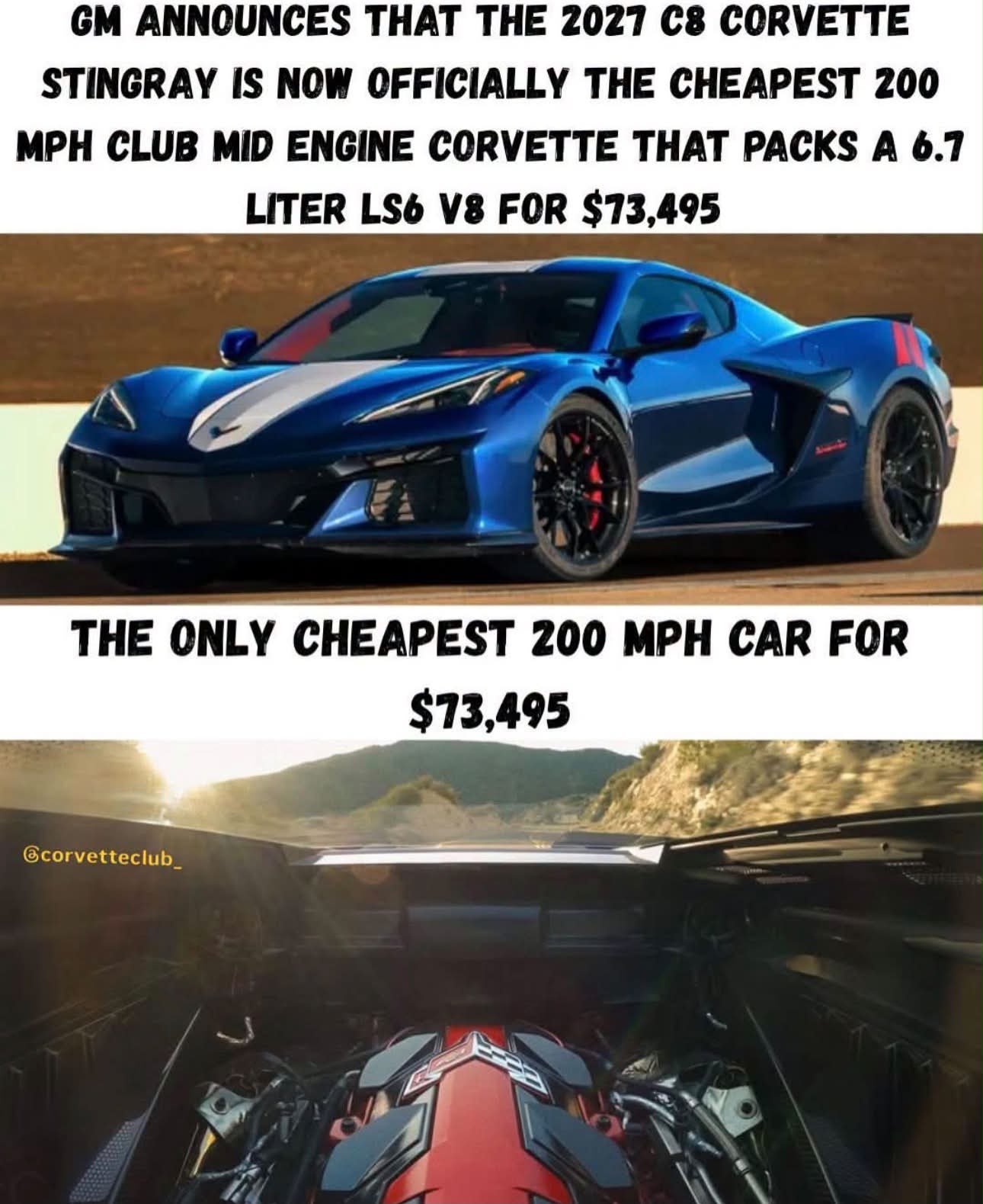 You don't need to spend top Corvette dollars to get a 200-mph car