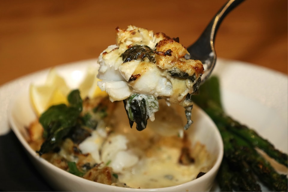 Maynard's - Early Bird Entrée Spotlight: Baked Alaskan Cod 🐟 It is a ...