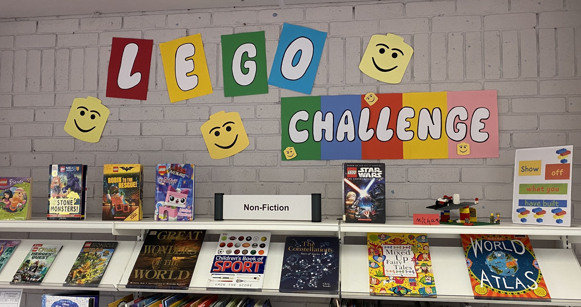 North Ayrshire Council - A Lego display in a library | Facebook