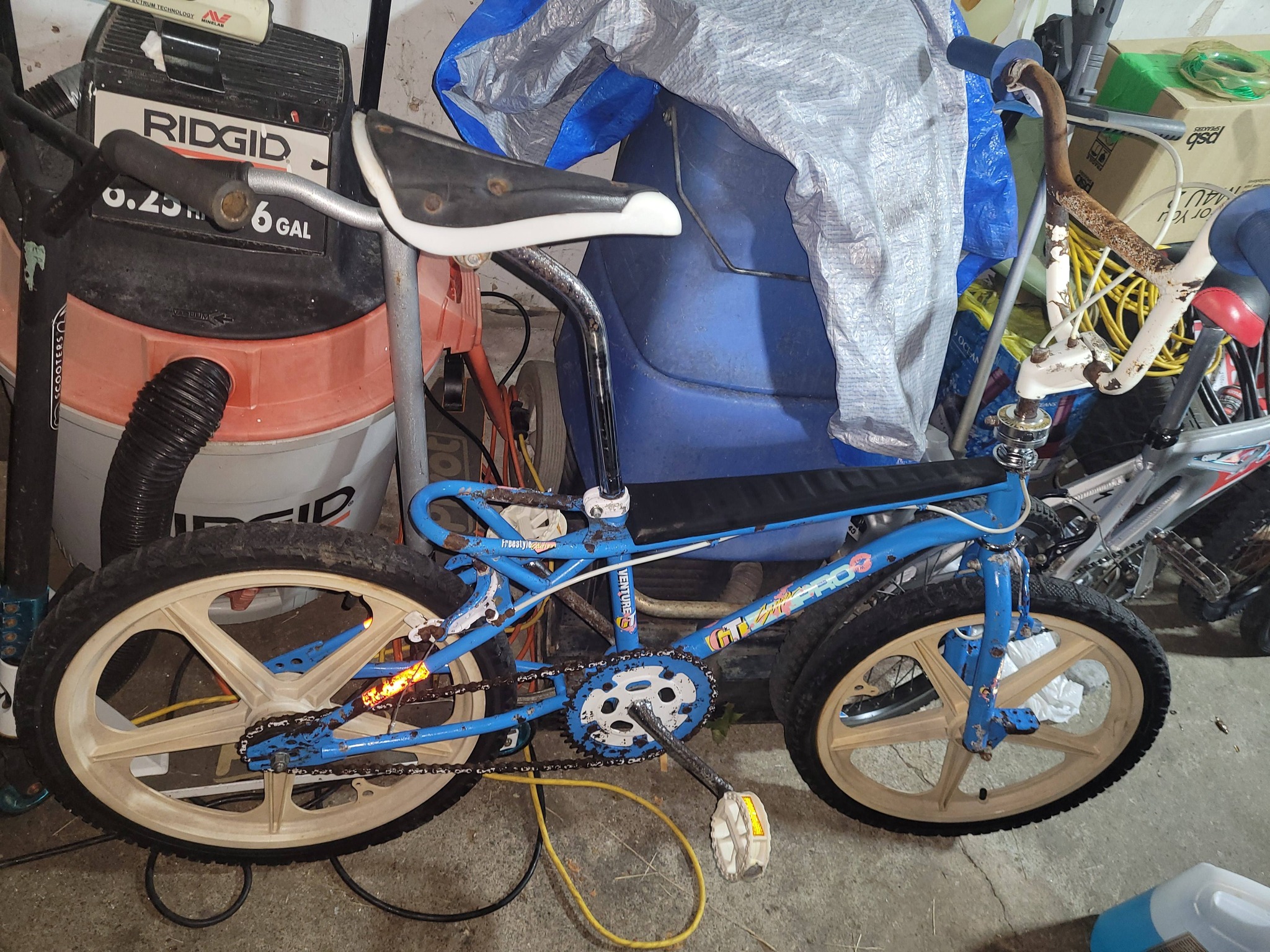 Vintage BMX bikes for sale: 87 Venture GT, 1999 Specialized Fatboy