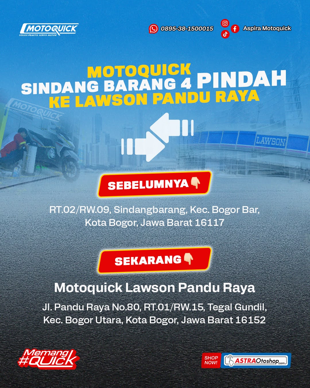 Aspira Motoquick | Jakarta