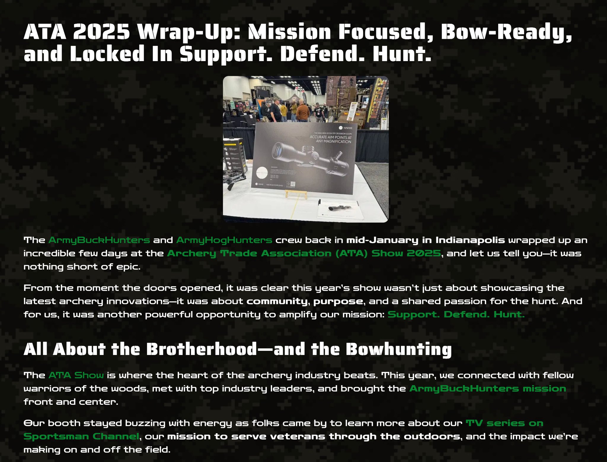 Armyhoghunters - 🐗 ATA 2025 RECAP — Hogs, Brotherhood & a 4-Legged ...