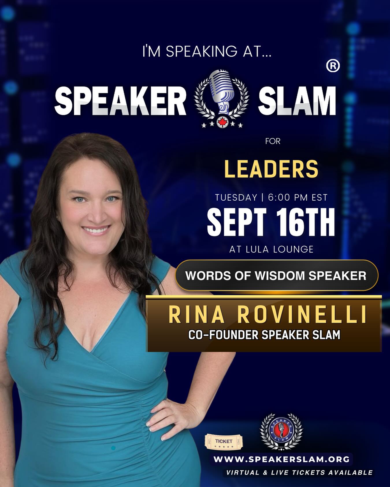 Speaker - We’re thrilled to announce that our Words of Wisdom Speaker ...
