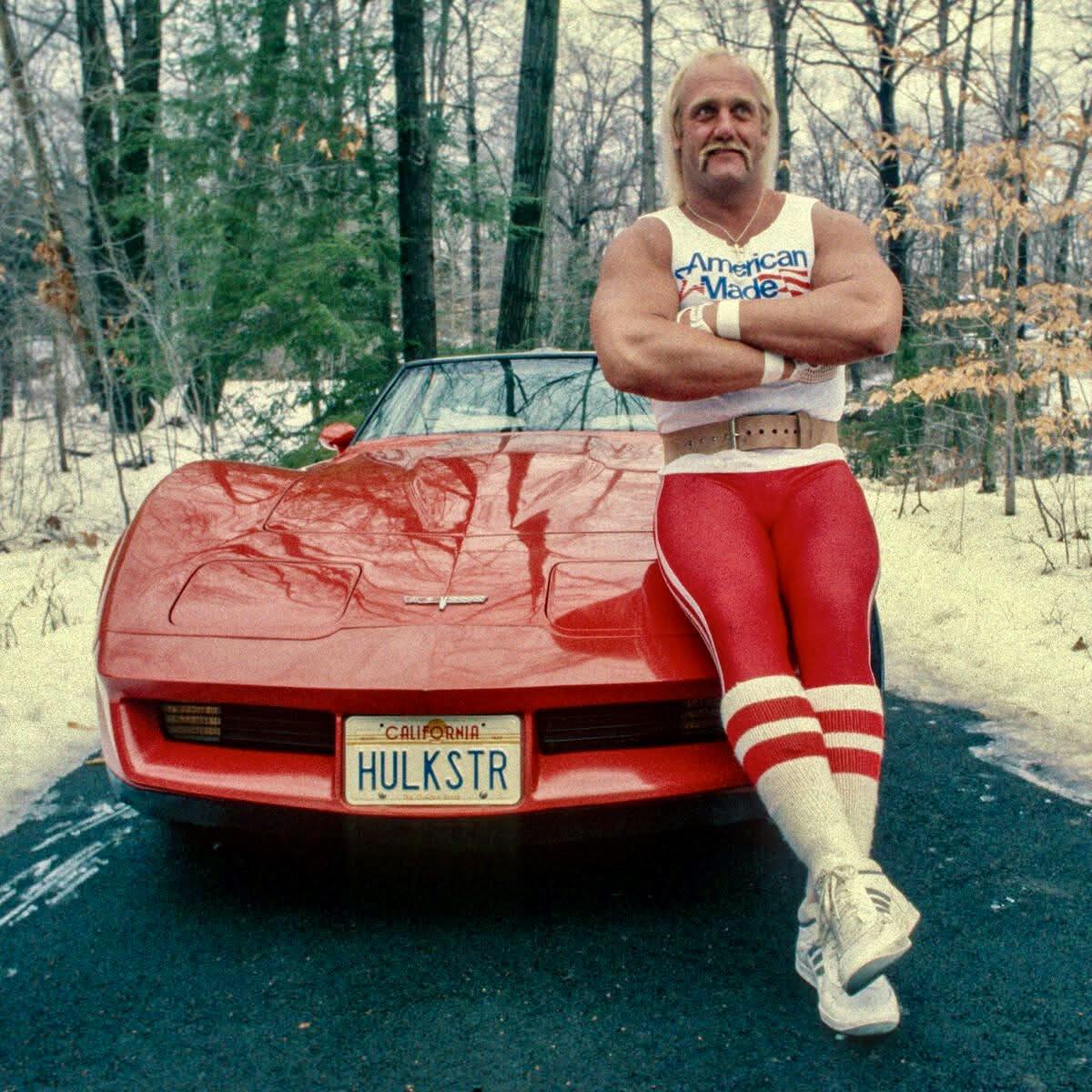 Auto - Hulk Hogan beside his Corvette C3 | Facebook