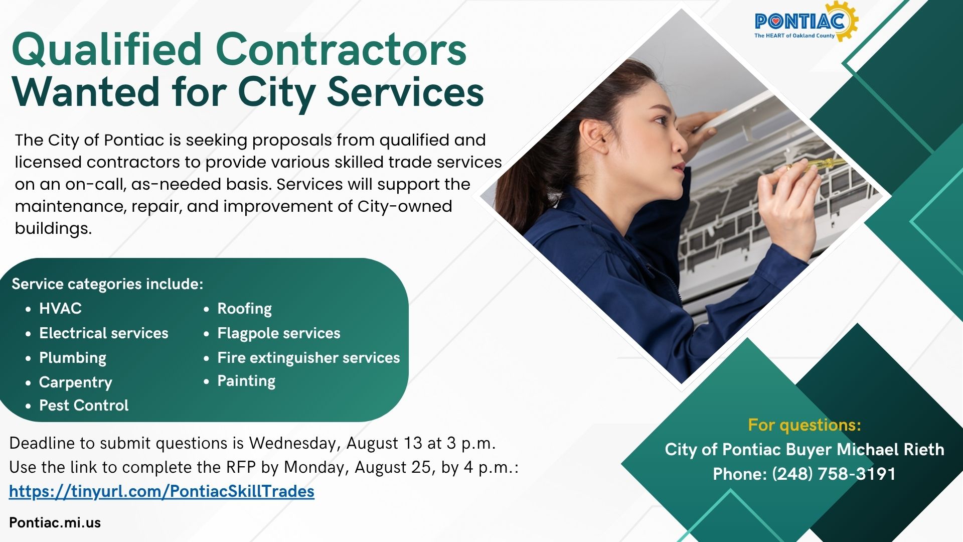 Construction... - City of Pontiac, Michigan USA - Government | Facebook