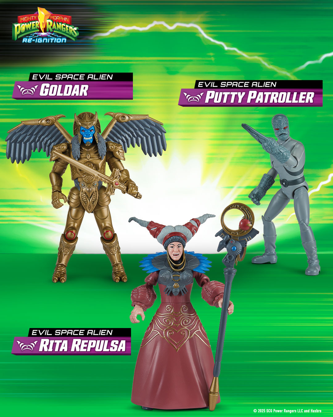 Kapow Toys LTD - Power Rangers Re-Ignition Evil Space... | Facebook