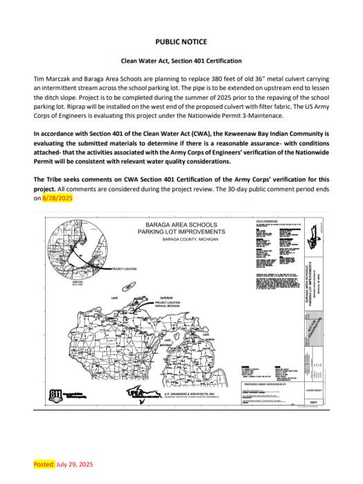 KBIC Natural Resources... - KBIC Natural Resources Department