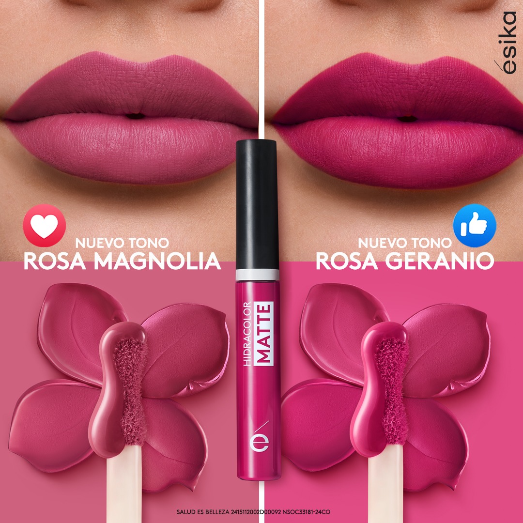ésika - Nuestra nueva obsesión, Labial HD Velvet 💄 ¡Labios mate y más ...