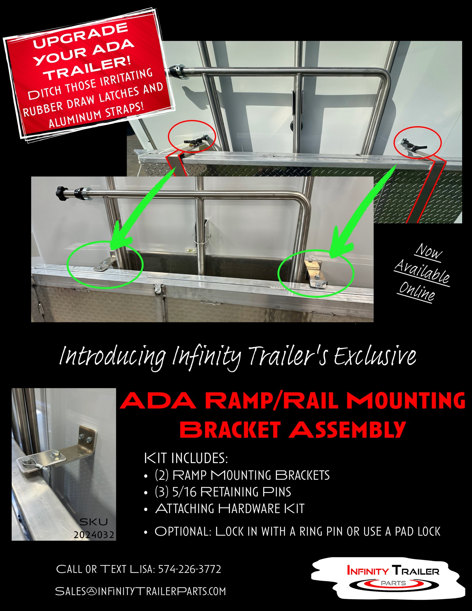 Introducing ADA Ramp/Rail... - Infinity Trailer Parts | Facebook