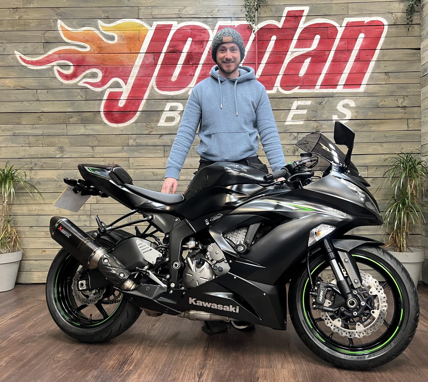 💚🏍 Congratulations to Noah on picking up his brand-new Kawasaki