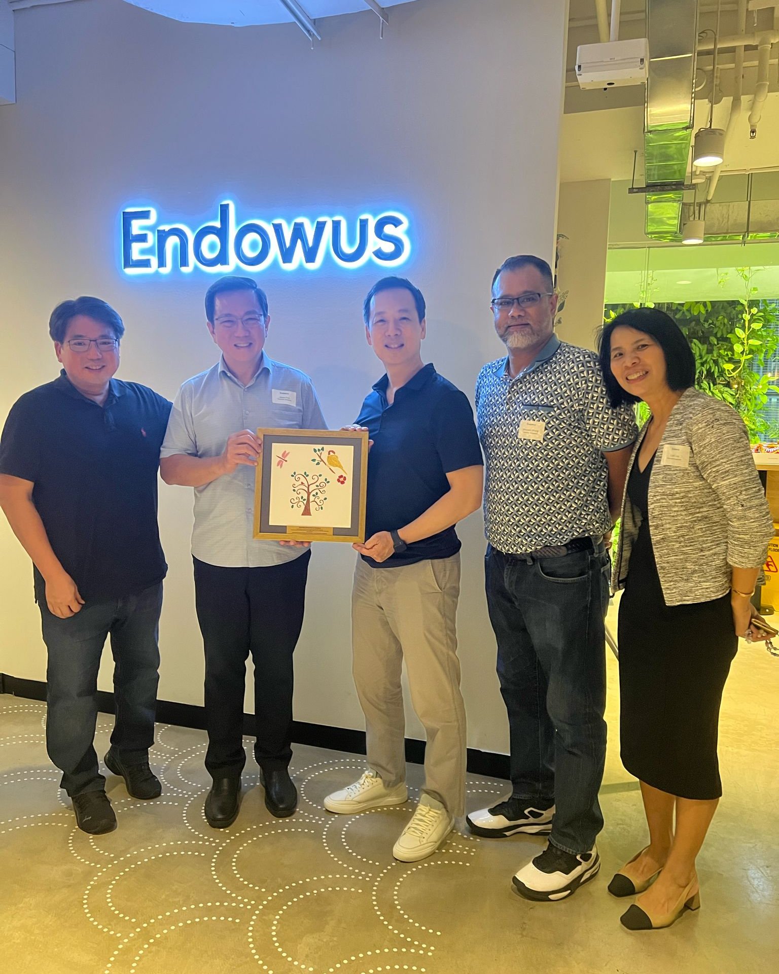 Our CEO, Jason Foo, presented a token... - Dementia Singapore | Facebook