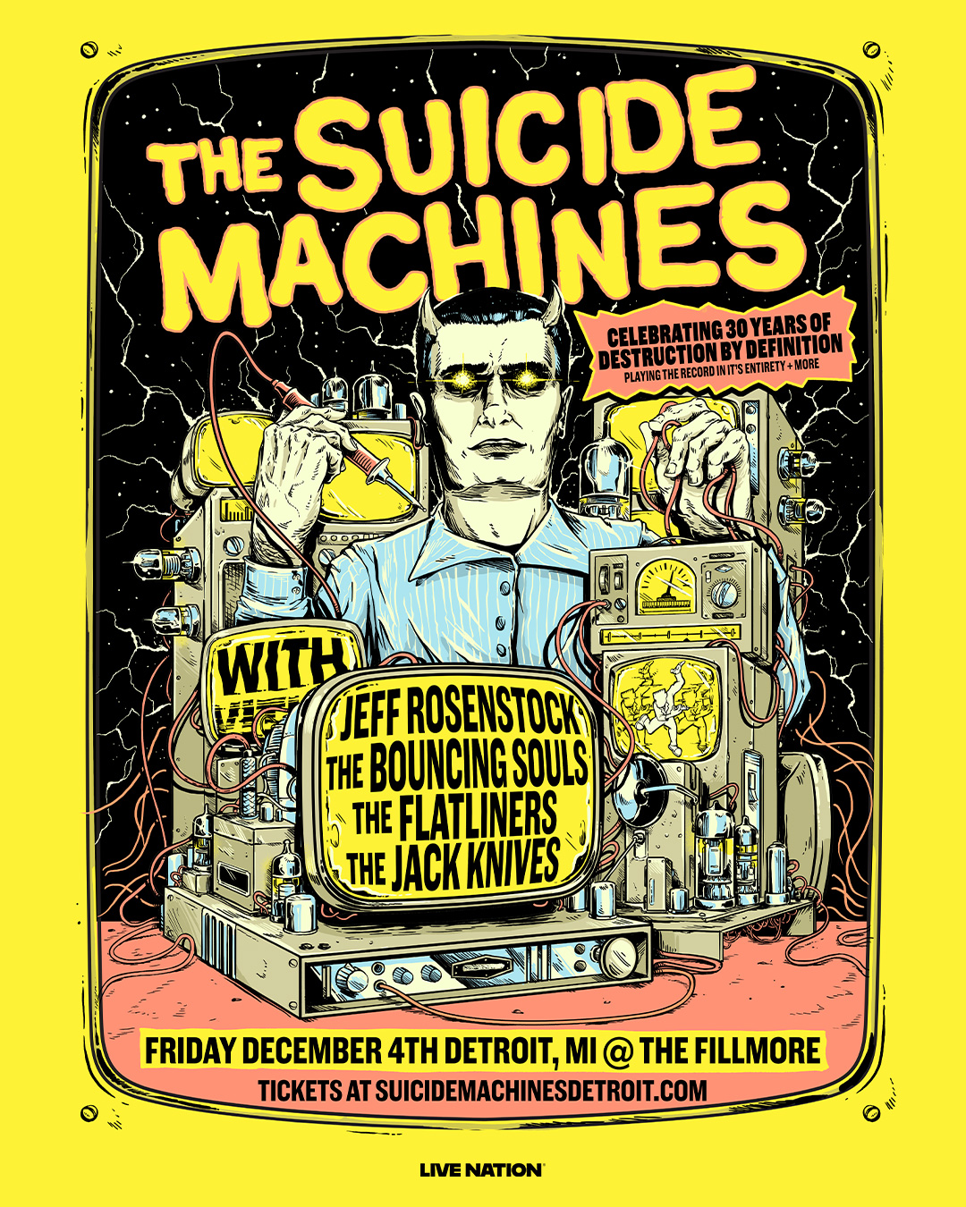 ON SALE NOW!! 🚨 🎤 The Suicide Machines: Celebrating 30 Years of