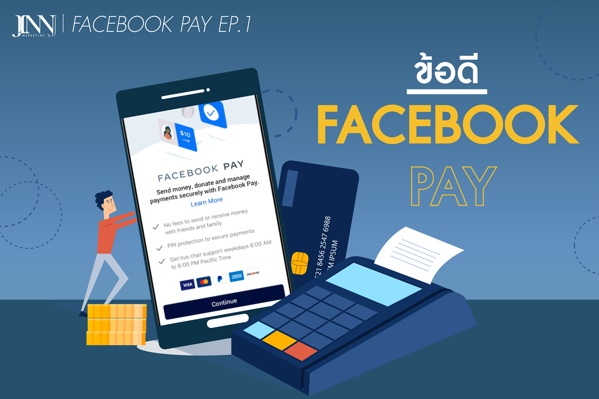ข้อดี Facebook Pay ปิดการขายสะดวก... - Jinny Marketing