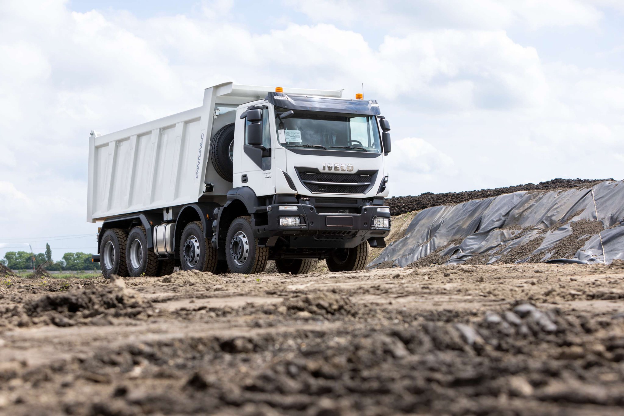 pktrucks.com - The Iveco Trakker AD410T42H 8x4 Tipper Truck is built ...