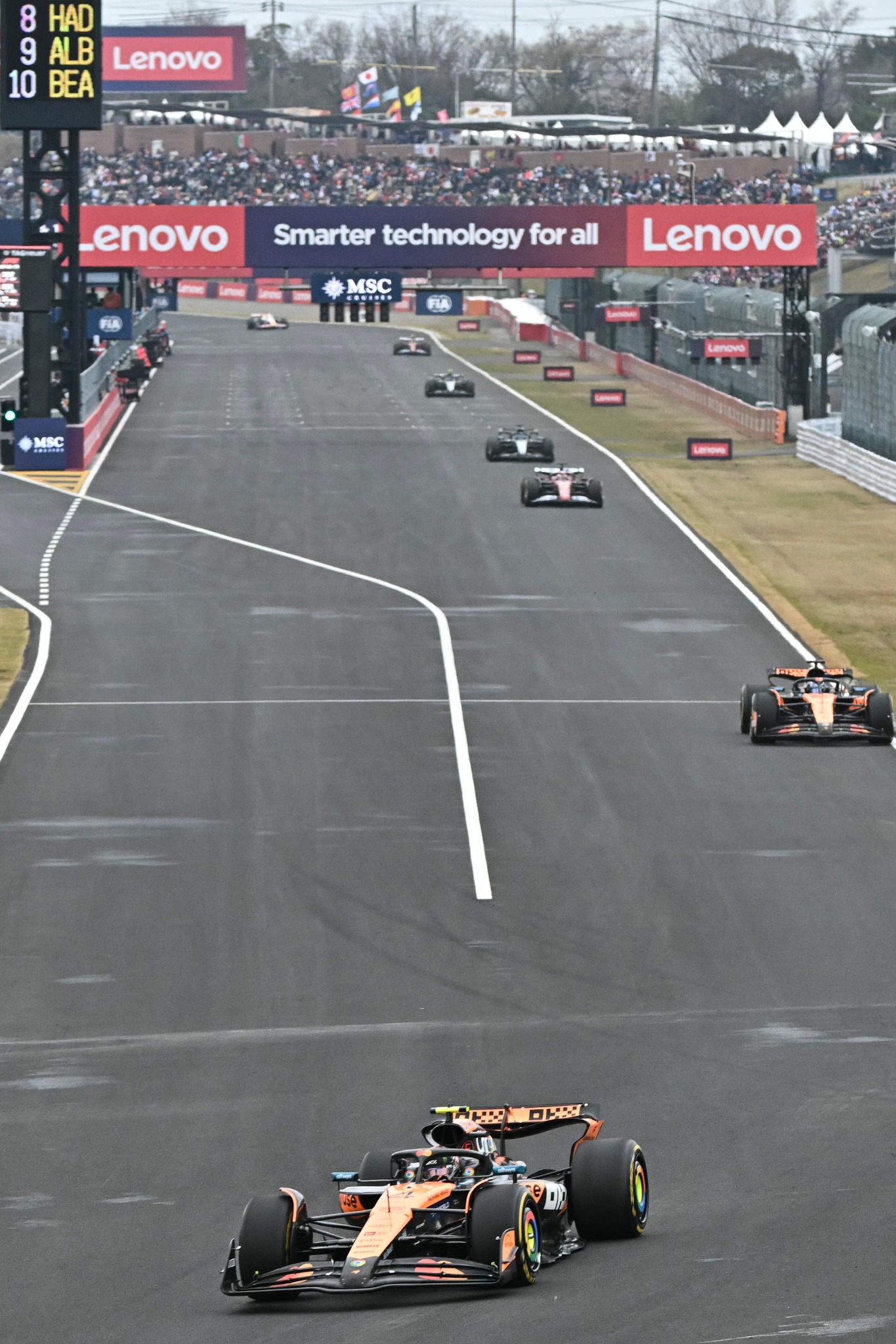?| F1 | Suzuka, work progresses: all high-speed corners 