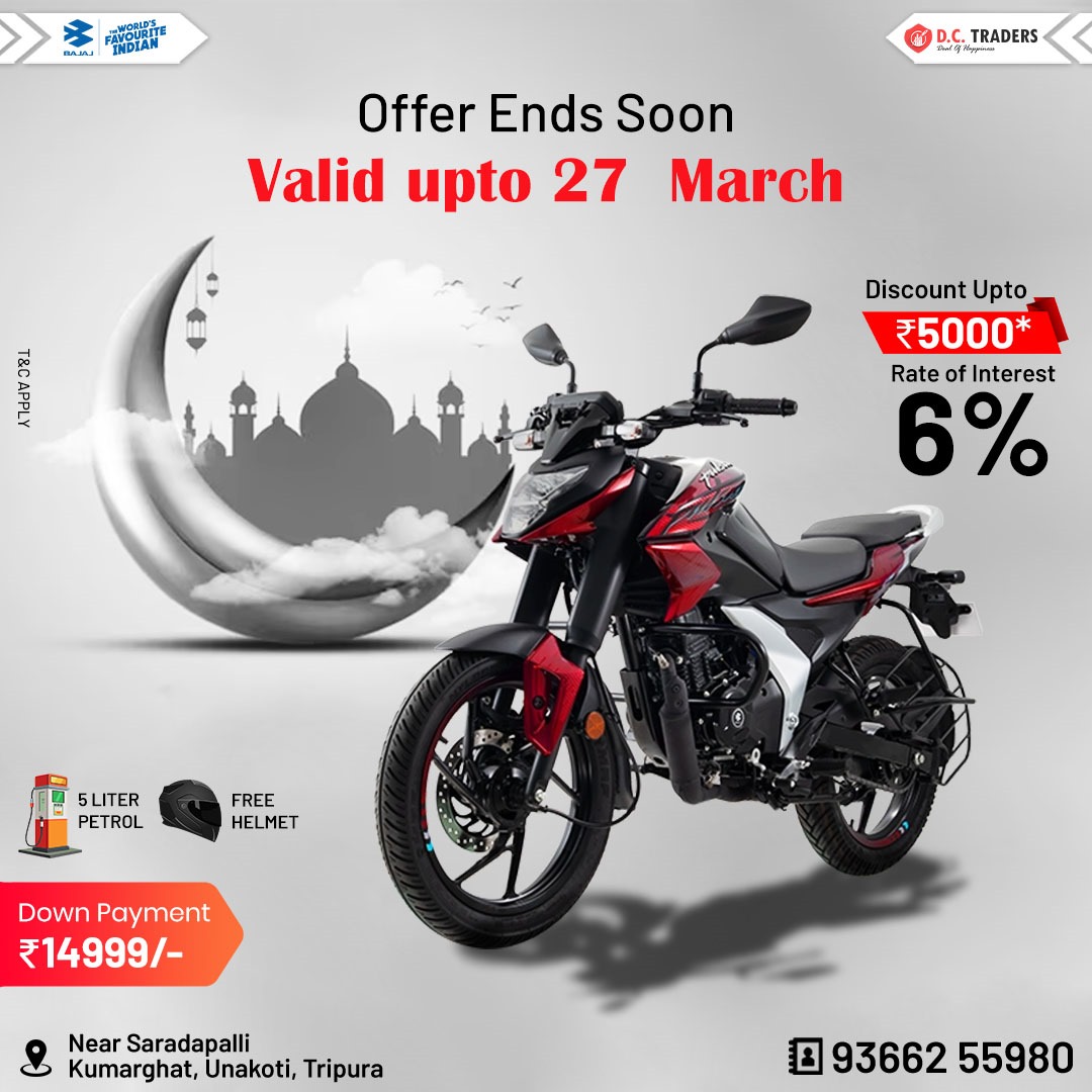 Congratulations to... - D.C. Traders, Bajaj, Kumarghat | Facebook