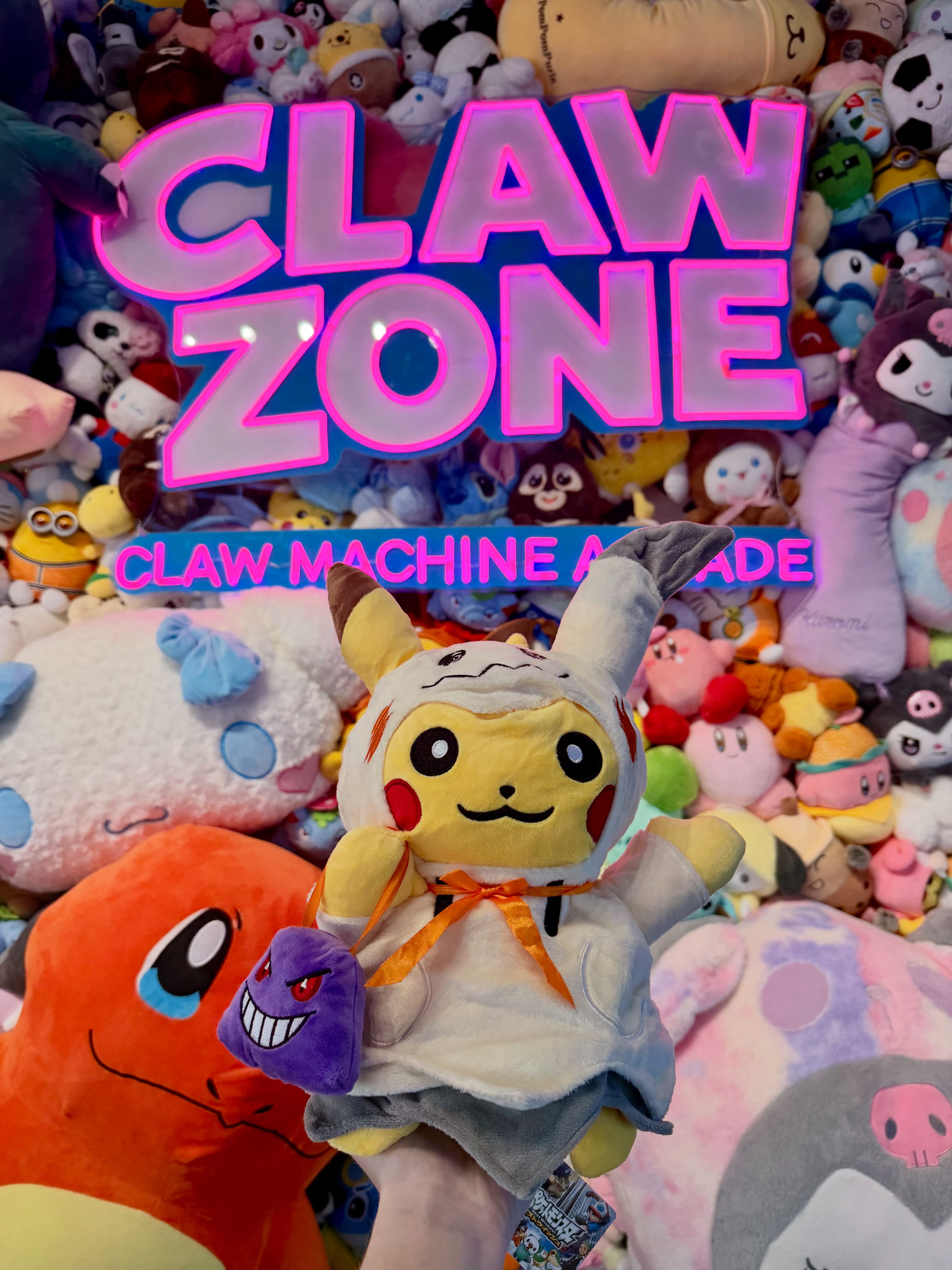 🚨 SPOOKY SEASON IS CREEPING UP AT CLAW ZONE! 🚨 🎃 Pikachu is