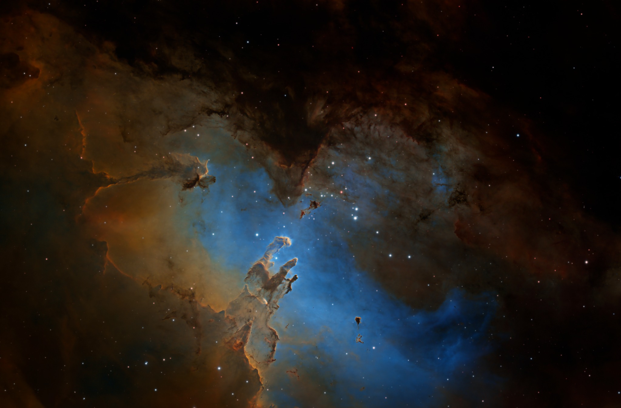 Peter - Hope you like this image of M16 - The Eagle Nebula. Imaged ...