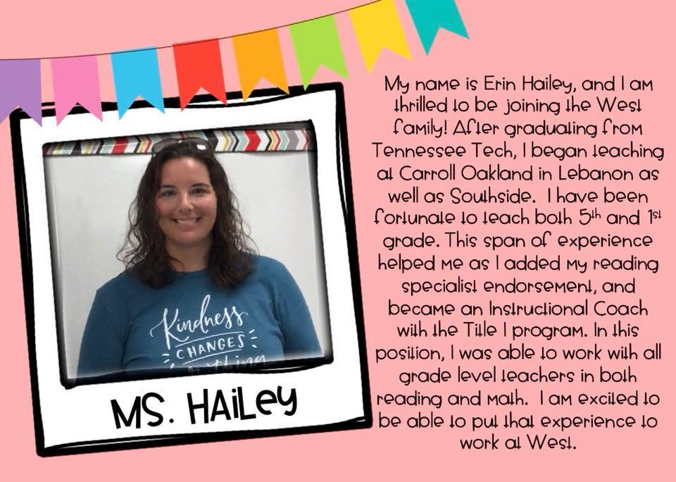 Please join us in... - West Elementary School, Mt. Juliet, TN