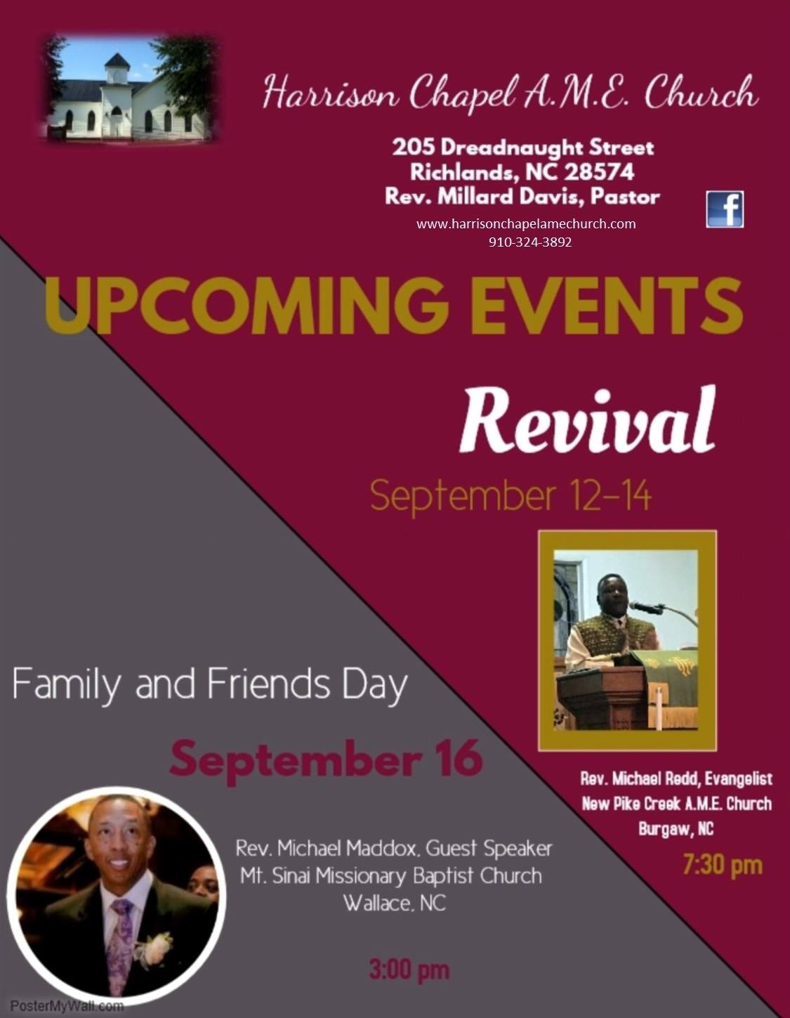 Harrison Chapel AME Church | Richlands NC