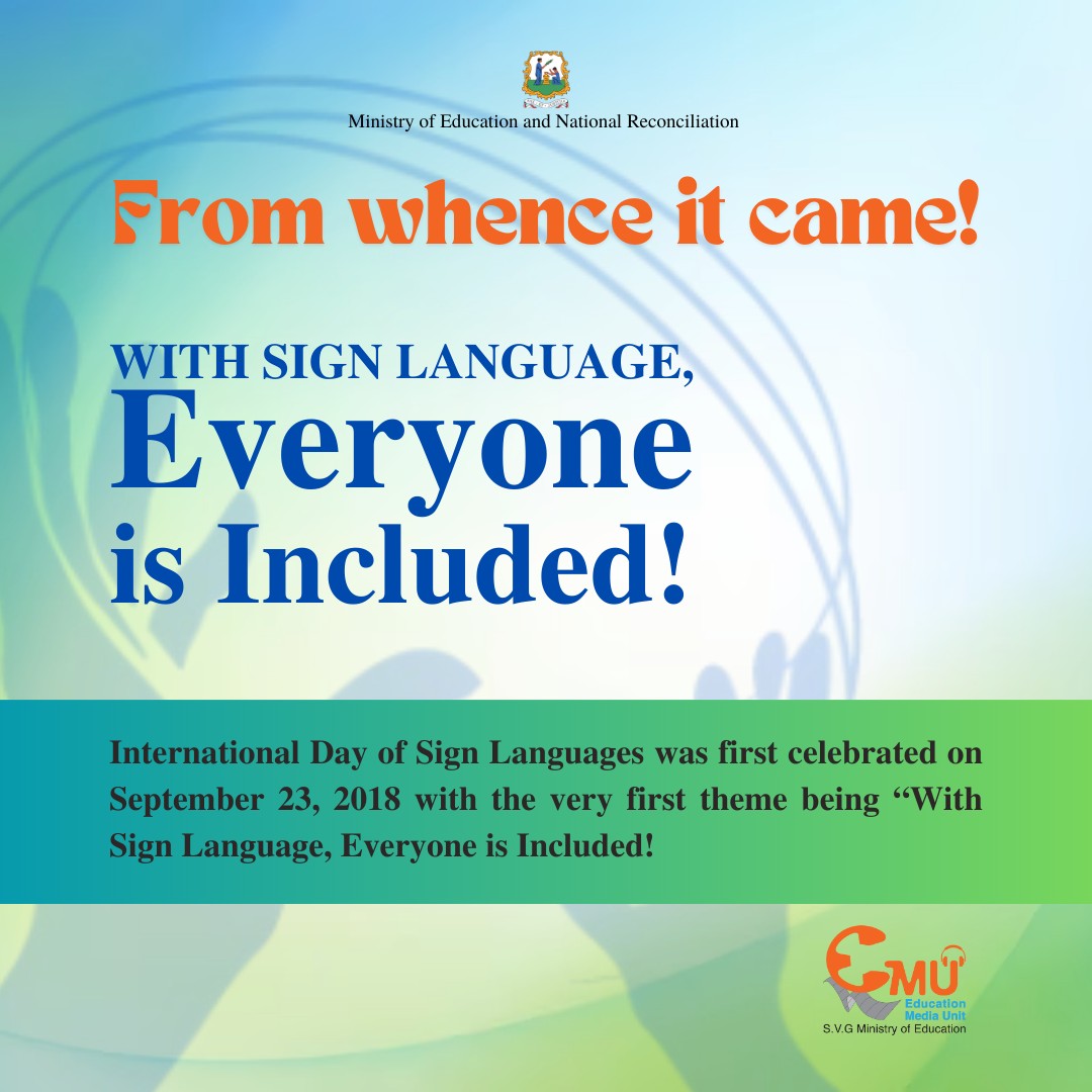 SVG - On 23 September, we celebrate the International Day of Sign ...