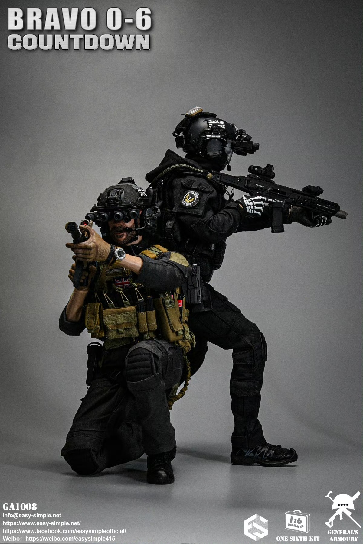 1/6 英国陸軍特殊部隊 SASカスタムフィギュア CS150 Upcoming 1/6 British SAS action figure release
