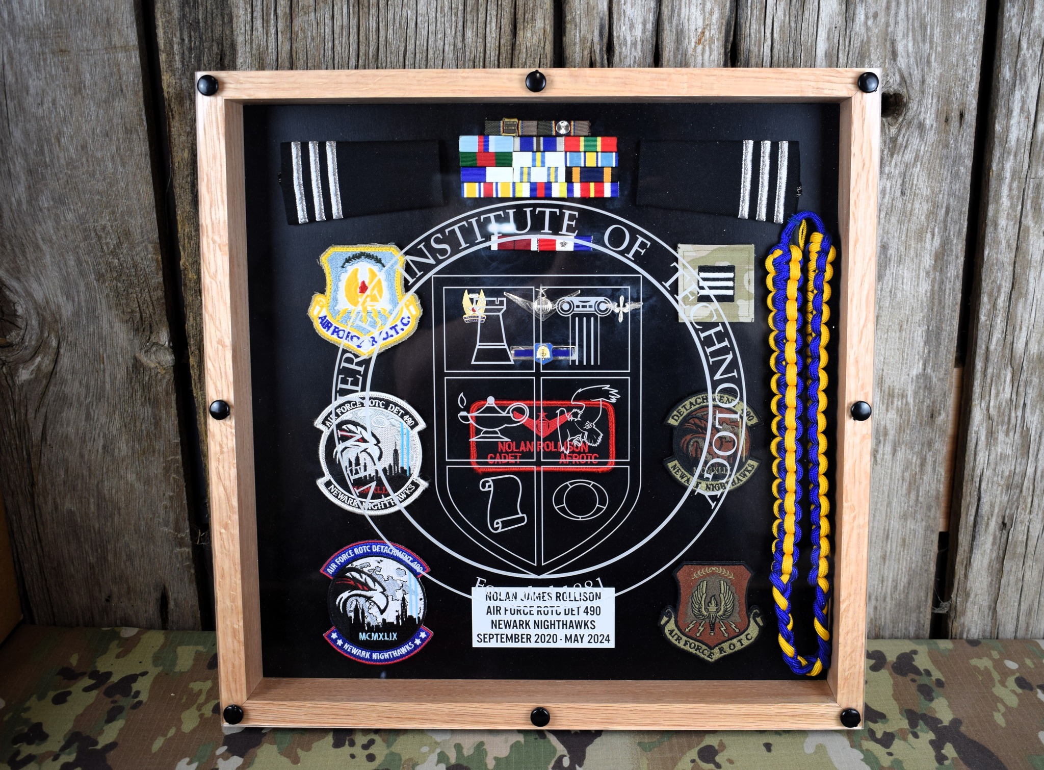 County - 🎖️ Honoring a Legacy in ROTC 🎖️ Check out this CUSTOM shadow ...