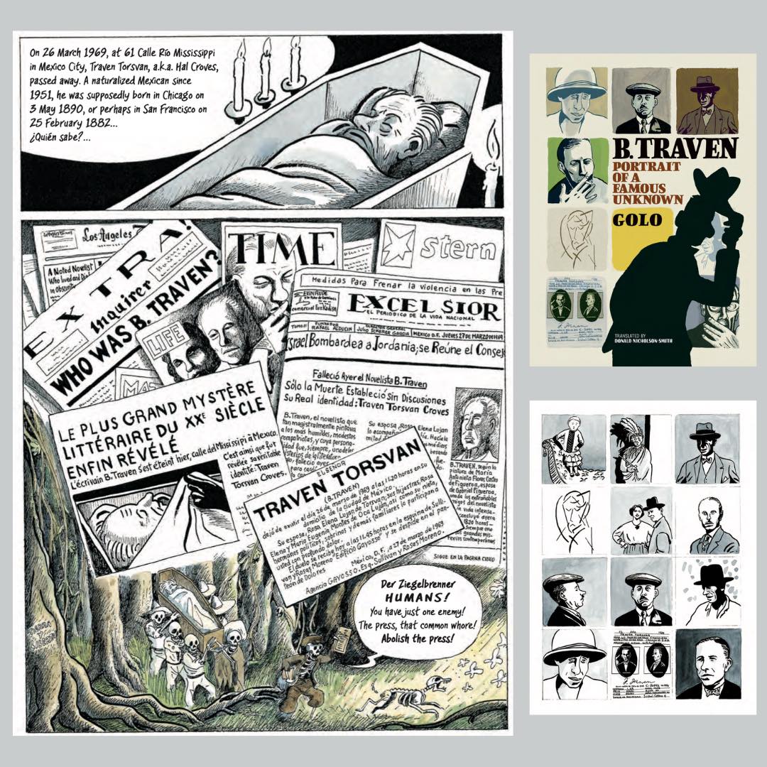 PM - B. Traven: Portrait of a Famous Unknown is a graphic biography ...