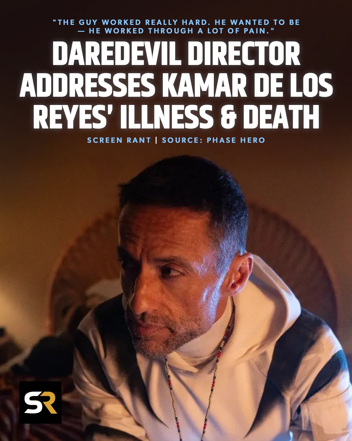 Screen - Daredevil's White Tiger star Kamar de los Reyes sadly passed ...