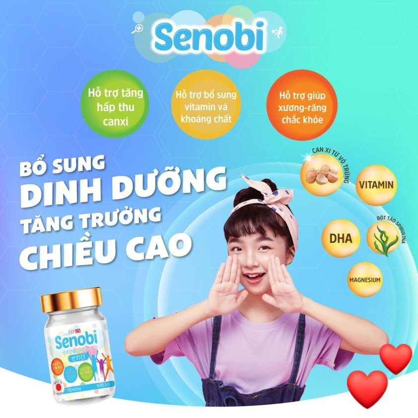 BỔ... - Bí Kíp Tăng Chiều Cao Tối Ưu Cho Bé-SENOBI NHẬT BẢN | Facebook