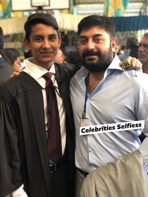 Actor Aravind Swamy with his Son... - Celebrities selfiess | Facebook