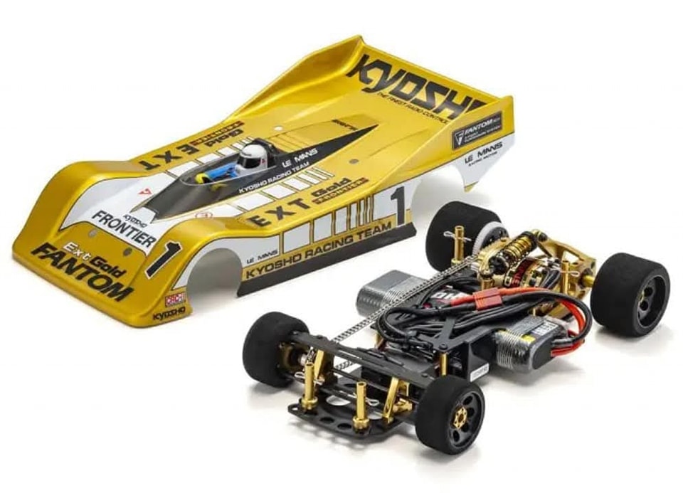 つき 🎉Kyosho🎊🤩FANTOM👍EP-4WD Ext Gold 60th Anniversary Limited 🏎 LE